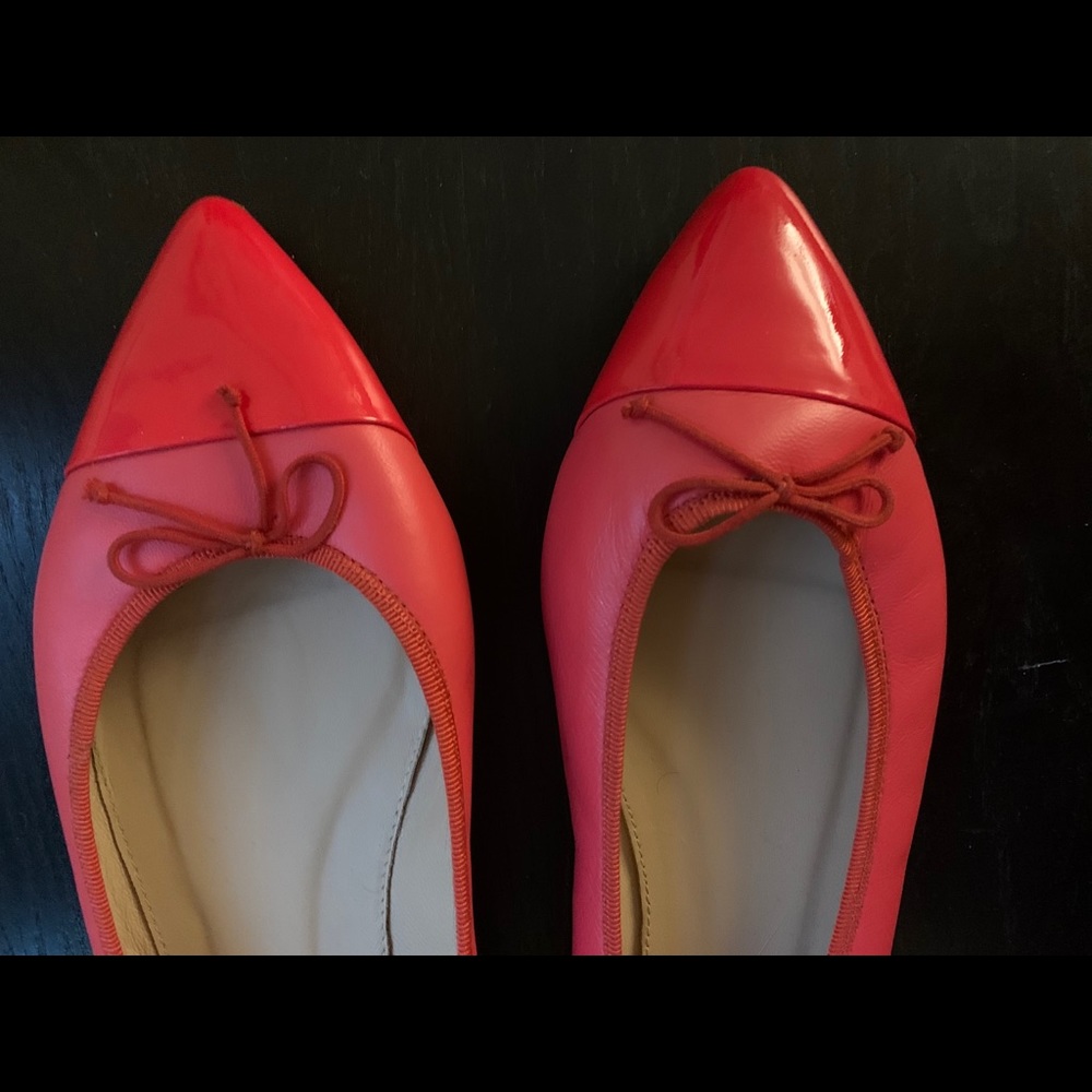 J. Crew Pink Ballerina Flats